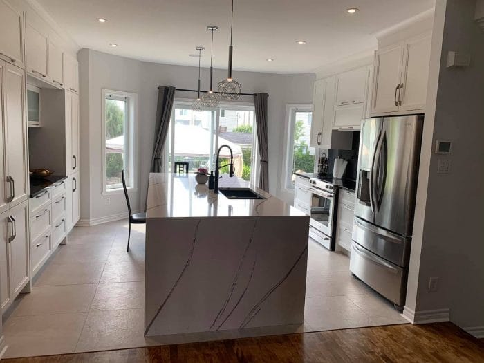 Projet de rénovation de cuisine Avant - Après 2