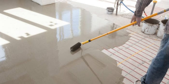 Rénovation de cuisine et plancher radiant