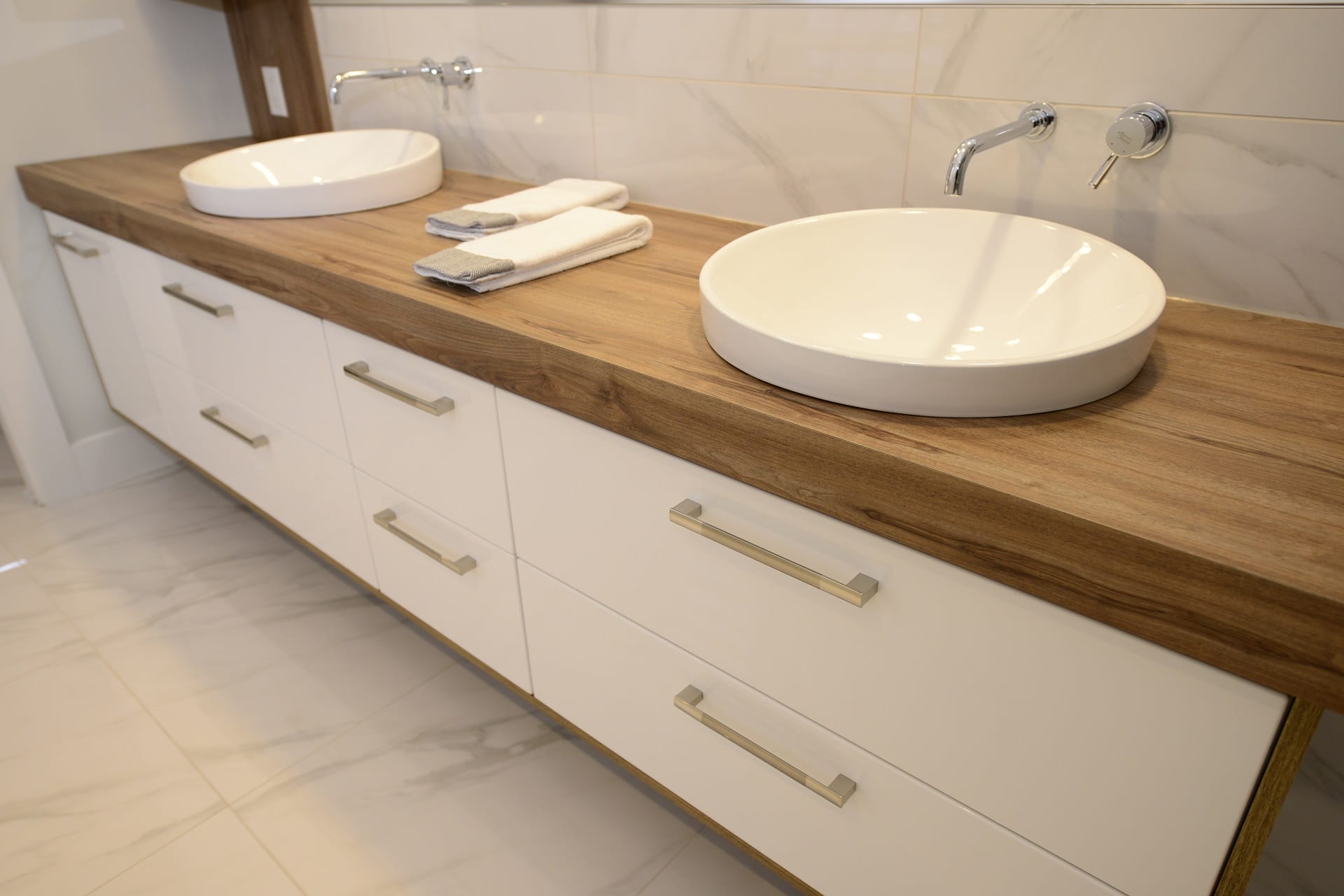 vanite de salle de bain sur mesure