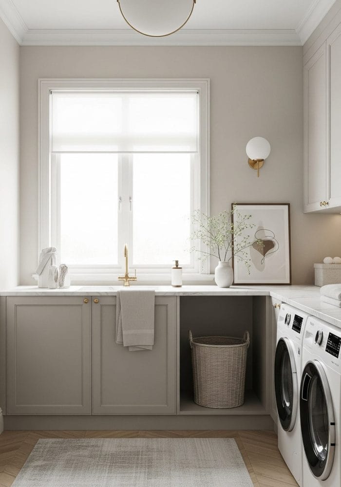 salle de lavage style Quiet Luxury 2